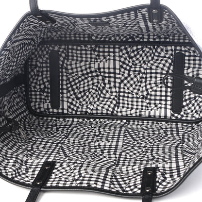 MCM Visetos Medium Reversible Shopper Tote Black 12 of 27