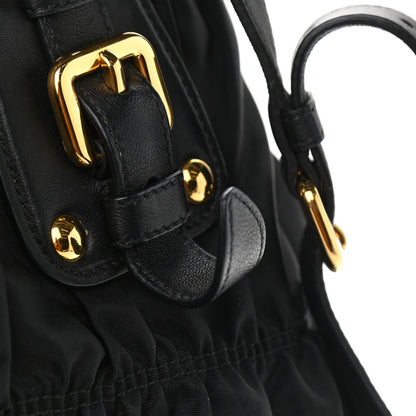 Prada Tessuto Nylon Gaufre Tote Black 9 of 12