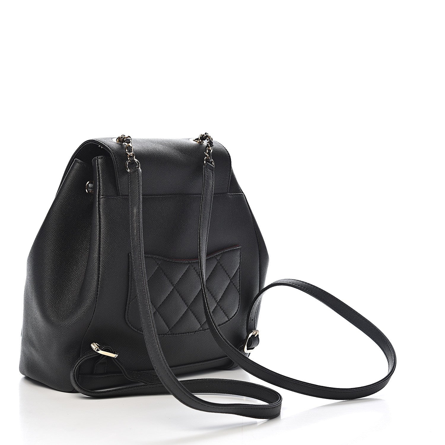 Chanel Caviar Quilted Business Affinity Backpack Black 2 of 9
