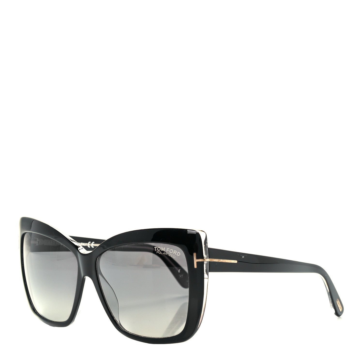 Tom Ford Irina Sunglasses TF390 Black 1 of 8