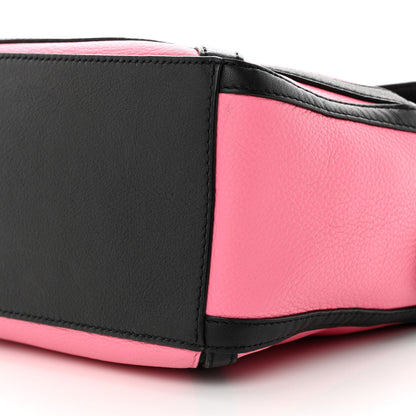 Loewe Calfskin Small Graphic Puzzle Bag Raspberry Wild Rose 10 of 12