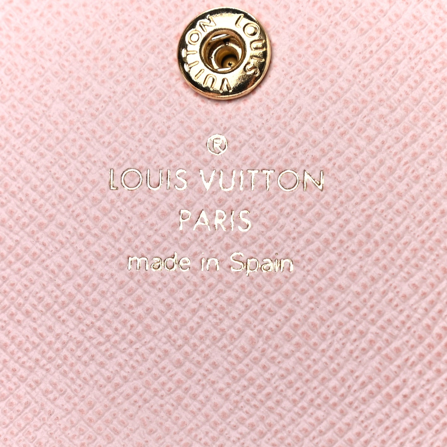 Monogram Rosalie Coin Purse Rose Ballerine