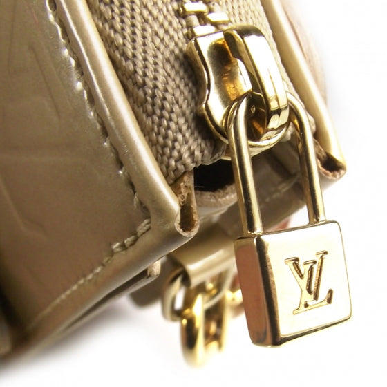 Vernis Lexington Fleurs Pochette Beige