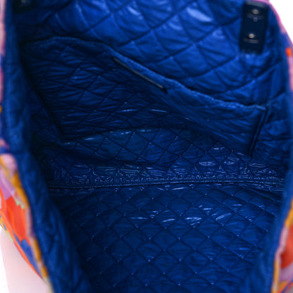 Chanel Nylon Printed CC Tote Multicolor 6 of 10