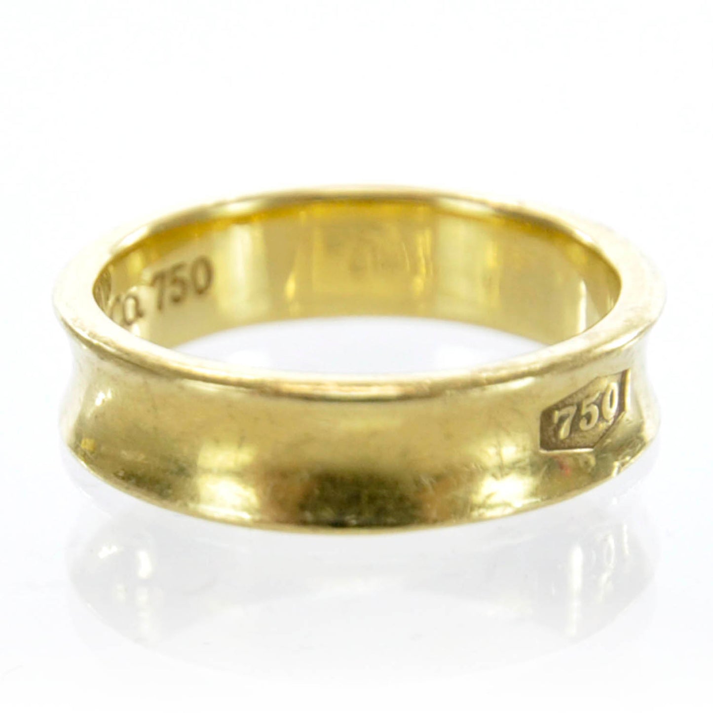 18k Yellow Gold 1837 Ring Size 10