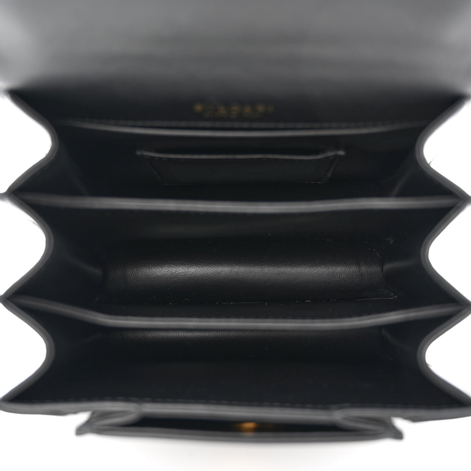 Bulgari Nappa Serpenti Forever Small Maxi Chain Top Handle Bag Black 6 of 10
