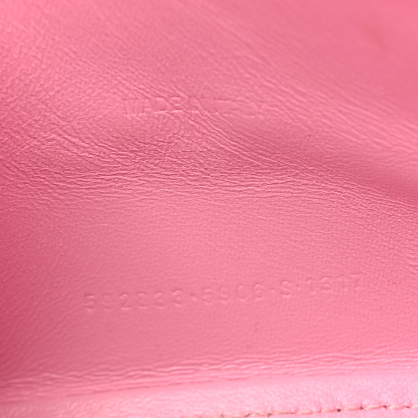 Shiny Box Calfskin Tonal B Hourglass Top Handle Bag XS Candy Pink