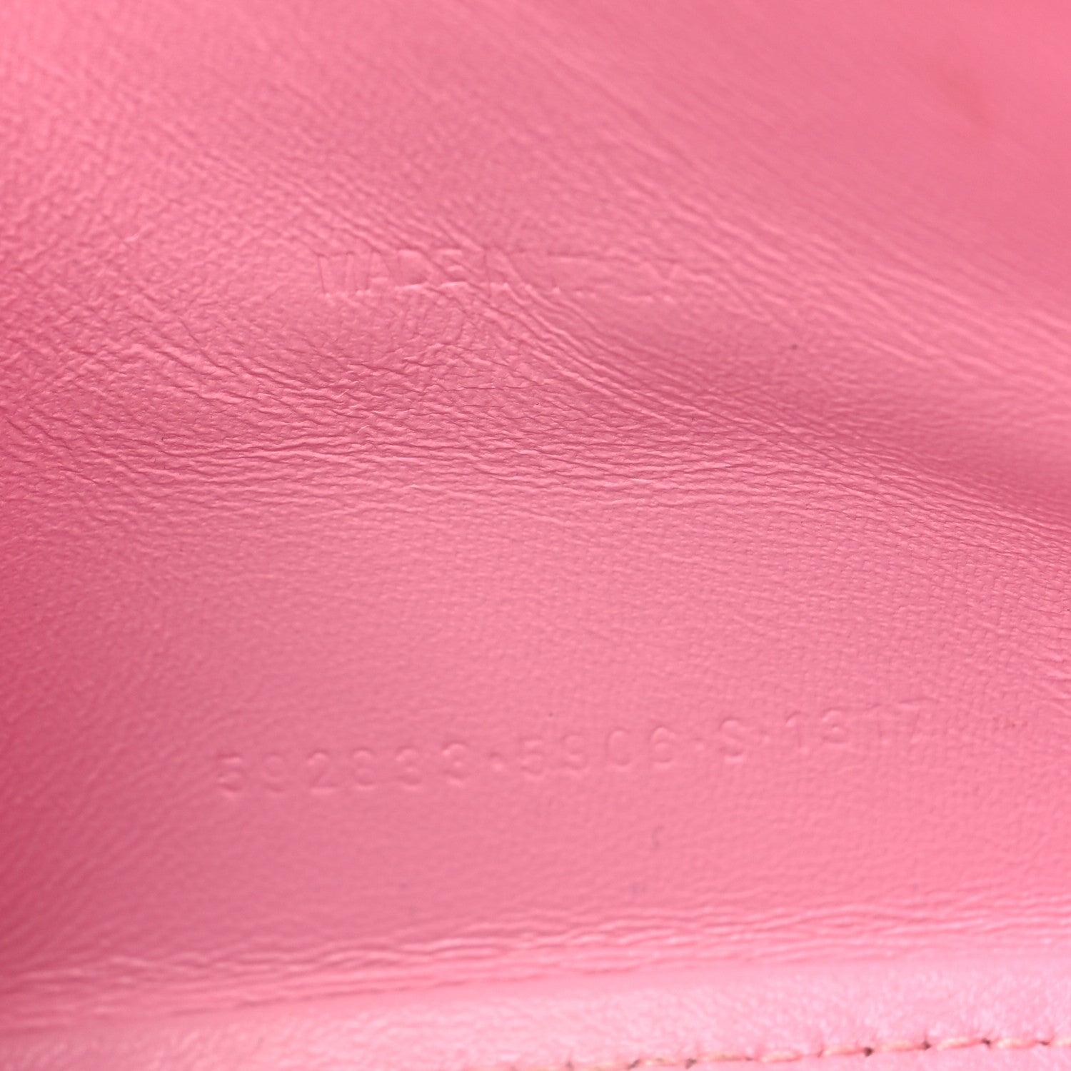 Balenciaga Shiny Box Calfskin Tonal B Hourglass Top Handle Bag XS Candy Pink 7 of 12