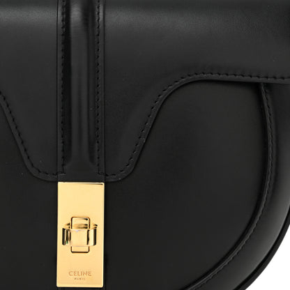 Celine Satinated Calfskin Besace Small 16 Black 13 of 14
