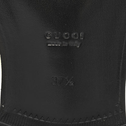 Gucci Calfskin Womens Horsebit Moccasin Loafers 37.5 New Ivoire 8 of 10