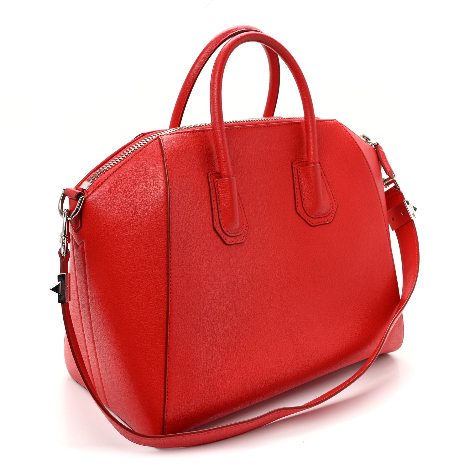 Givenchy Sugar Goatskin Medium Antigona Medium Red 3 of 10