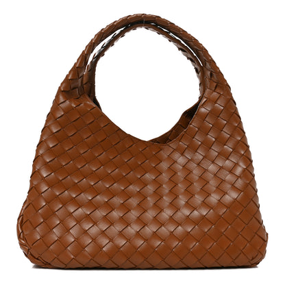 Bottega Veneta Nappa Intrecciato Medium Campana Shoulder Bag Tannin 1 of 11
