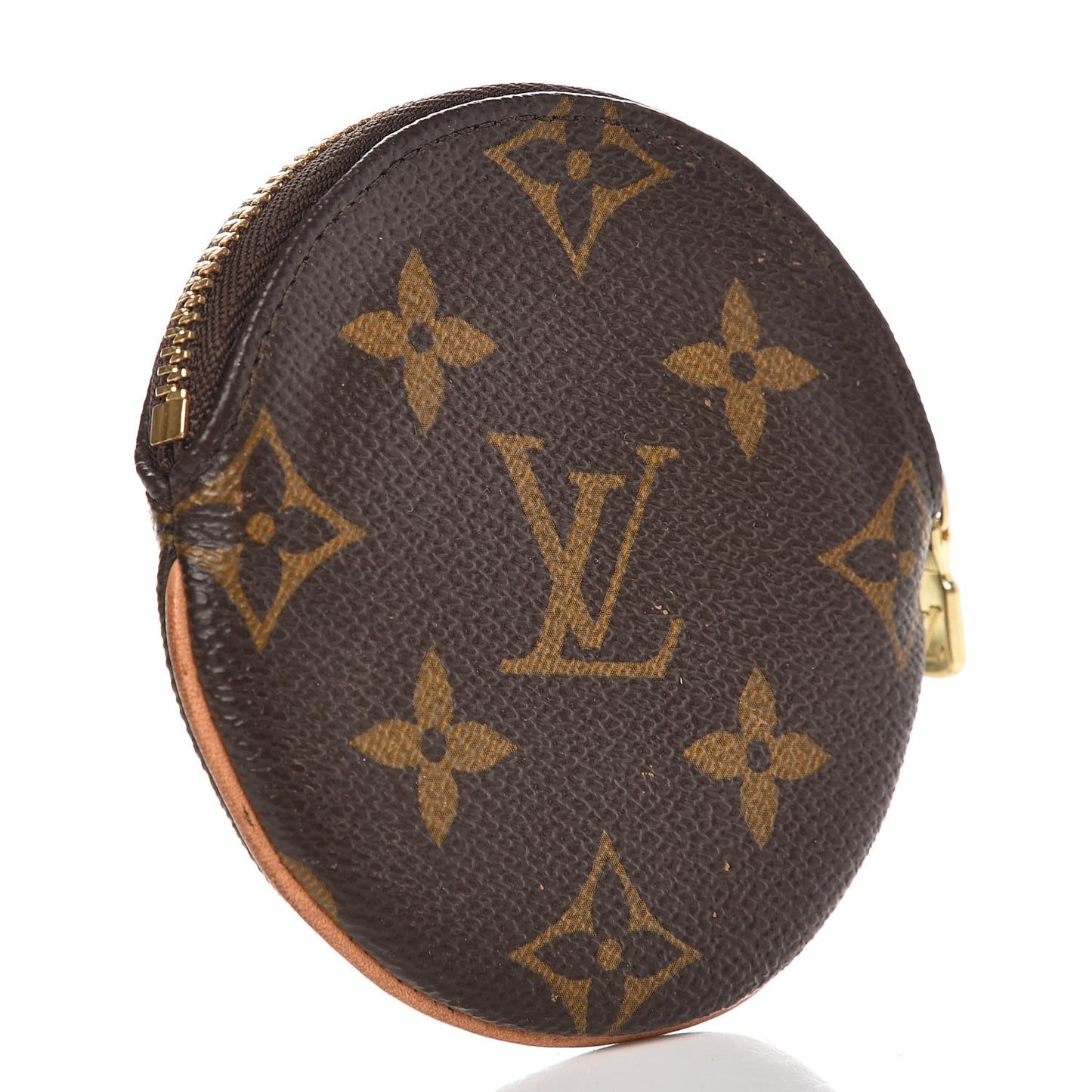 Monogram Round Coin Purse