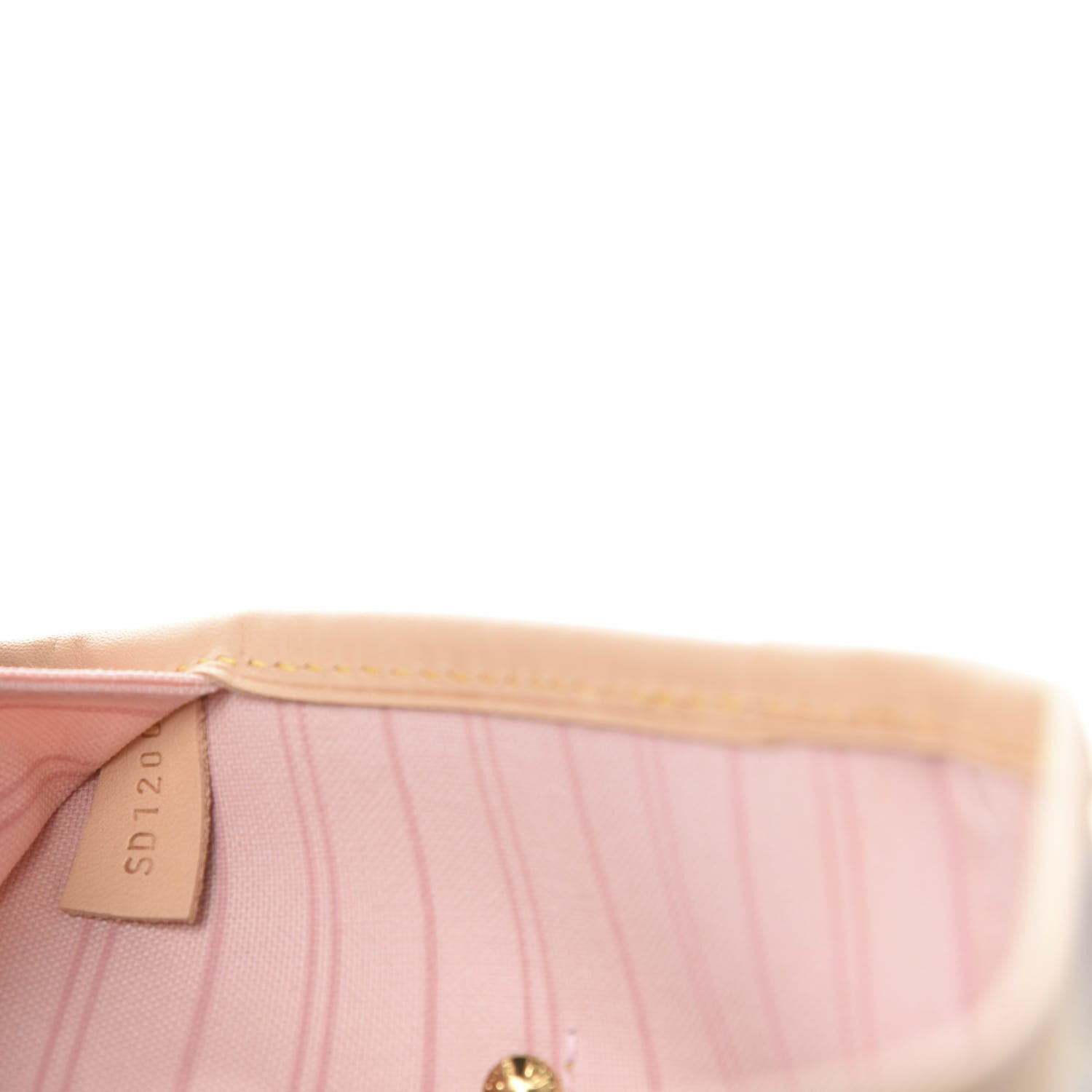 Louis Vuitton Damier Azur Neo Neverfull MM Rose Ballerine 10 of 11