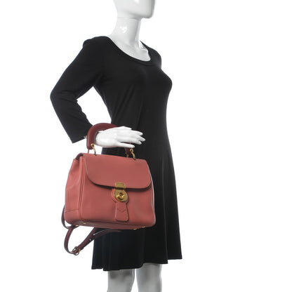Burberry Trench Calfskin Medium DK88 Top Handle Bag Blossom Pink 2 of 10