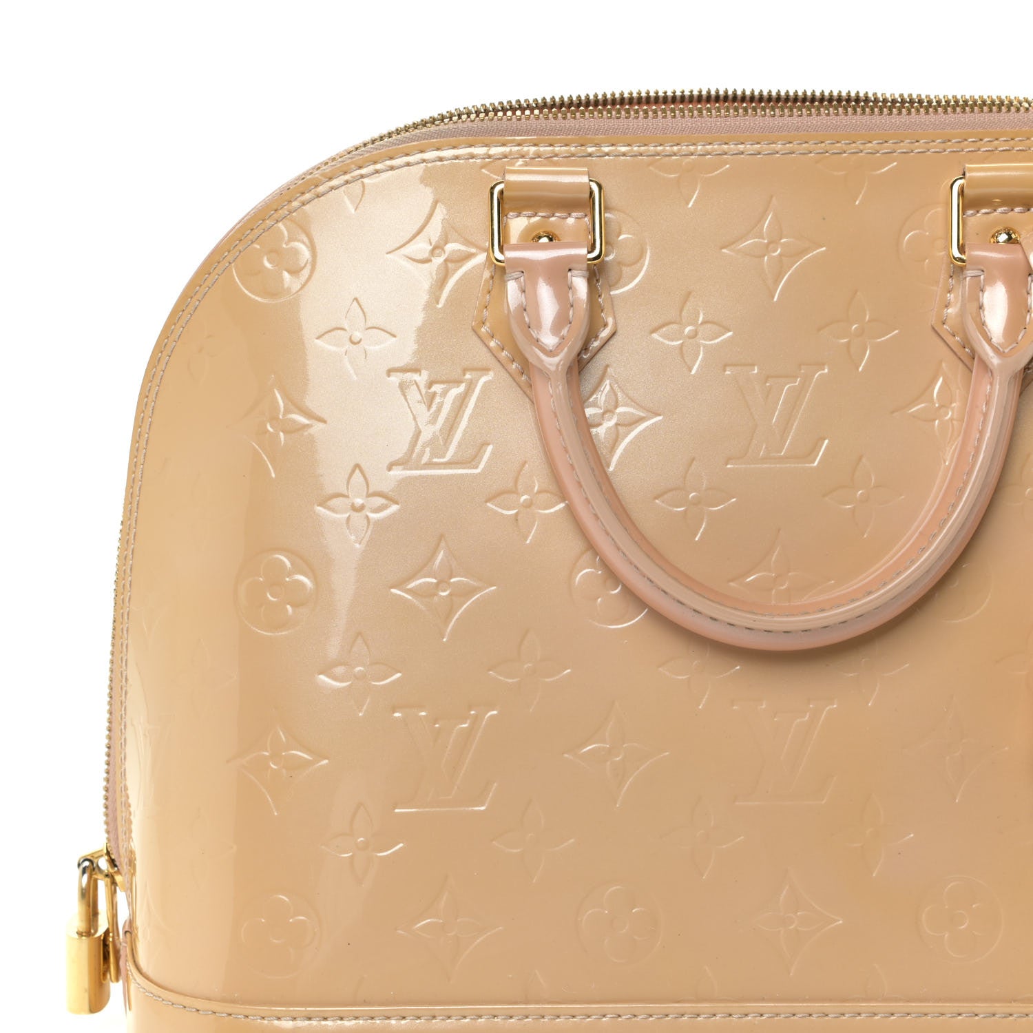 Louis Vuitton Vernis Alma PM Rose Florentin 8 of 11