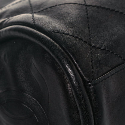 Chanel Lambskin Stitched Medium Ultimate Soft Tote Black 11 of 12