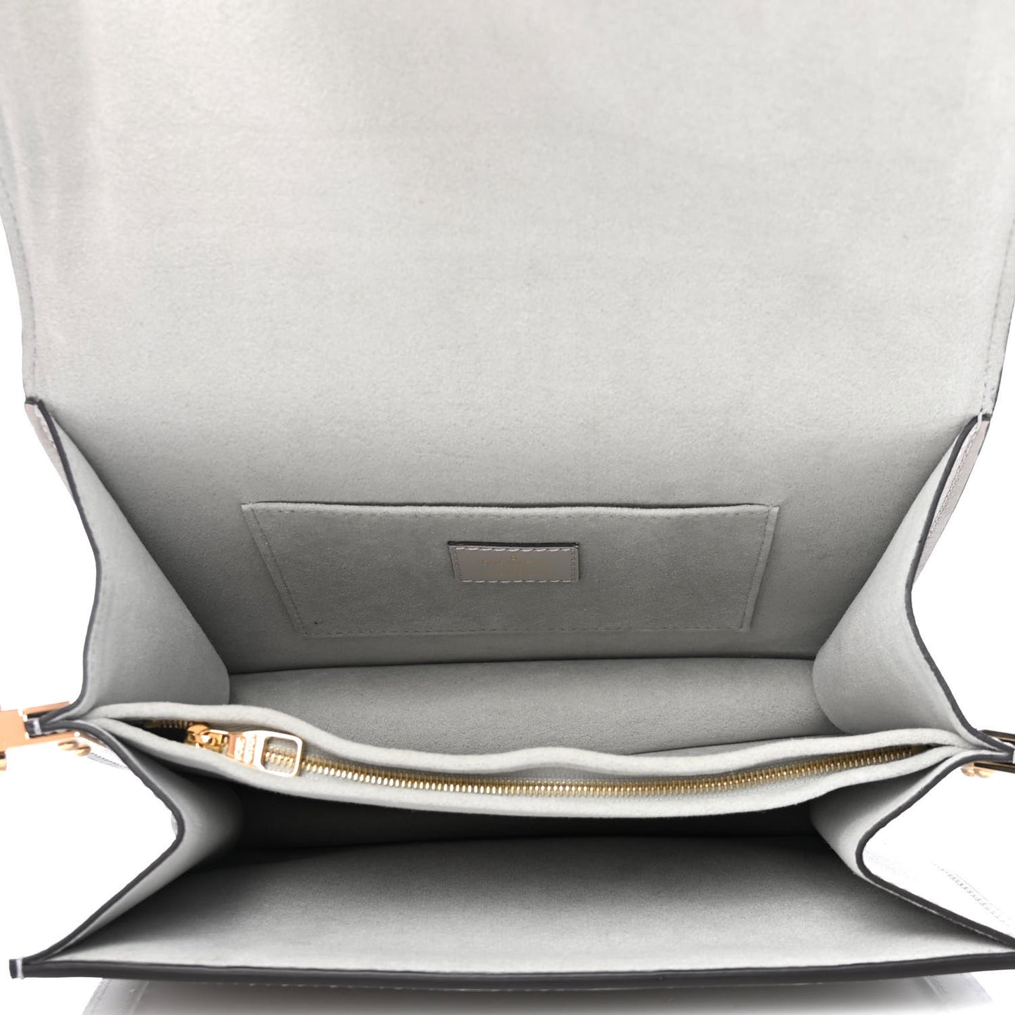 Smooth Calfskin Dauphine MM Galet