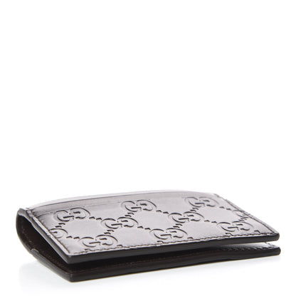 Gucci Guccissima Card Case Brown 5 of 8