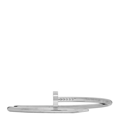 Cartier 18K White Gold Juste Un Clou Bracelet 19 1 of 4