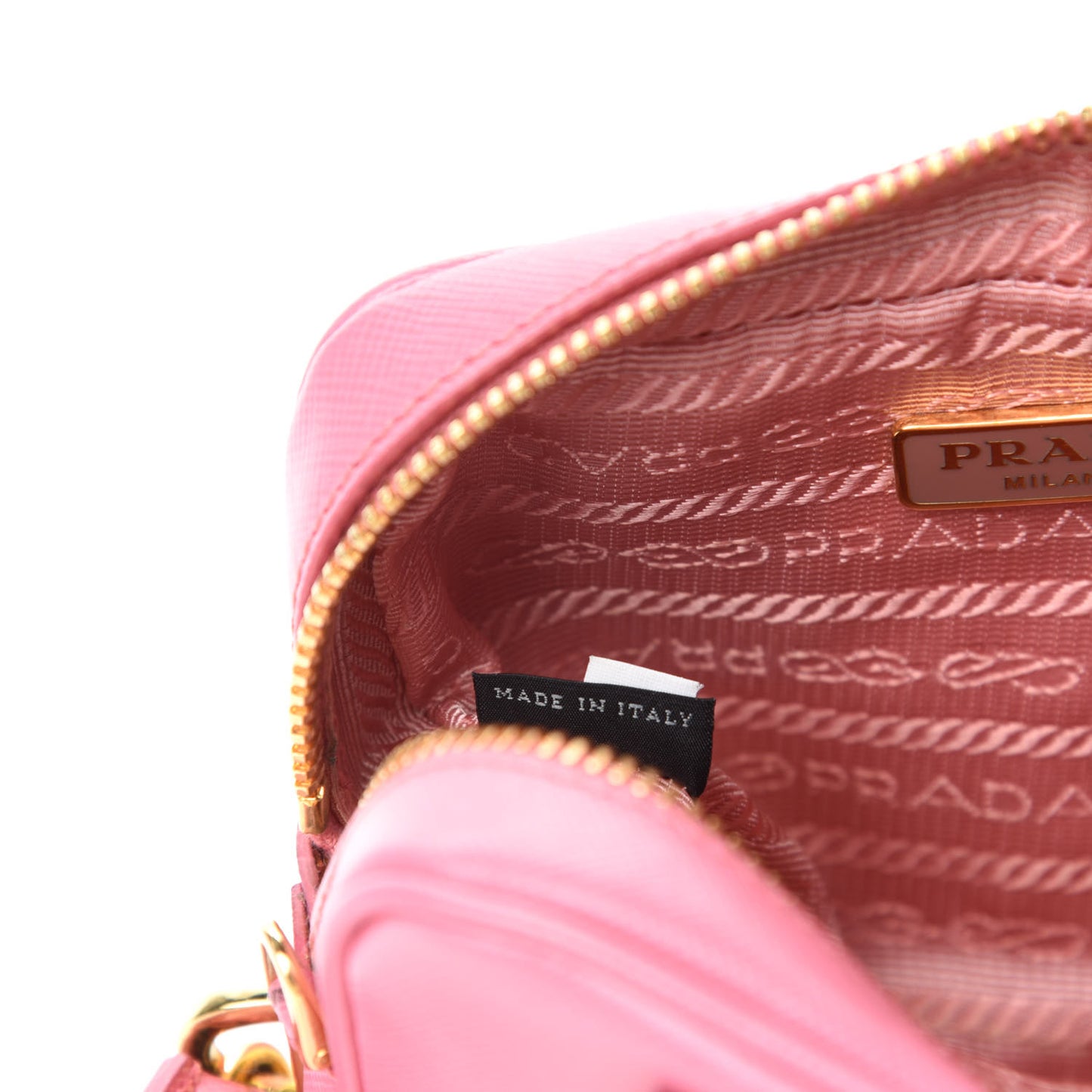 Saffiano Lux Mini Top Handle Crossbody Geranio