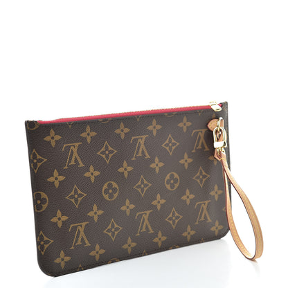 Louis Vuitton Monogram Neverfull MM GM Pochette Pivoine 3 of 7