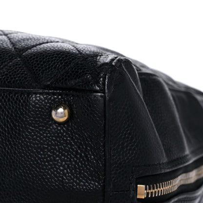 Chanel Caviar Quilted Bowler Black 9 of 17