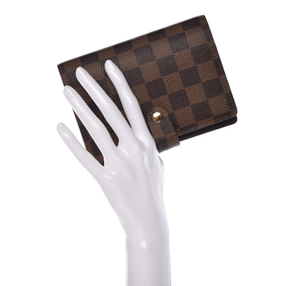 Louis Vuitton Damier Ebene Small Ring Agenda Cover 2 of 9