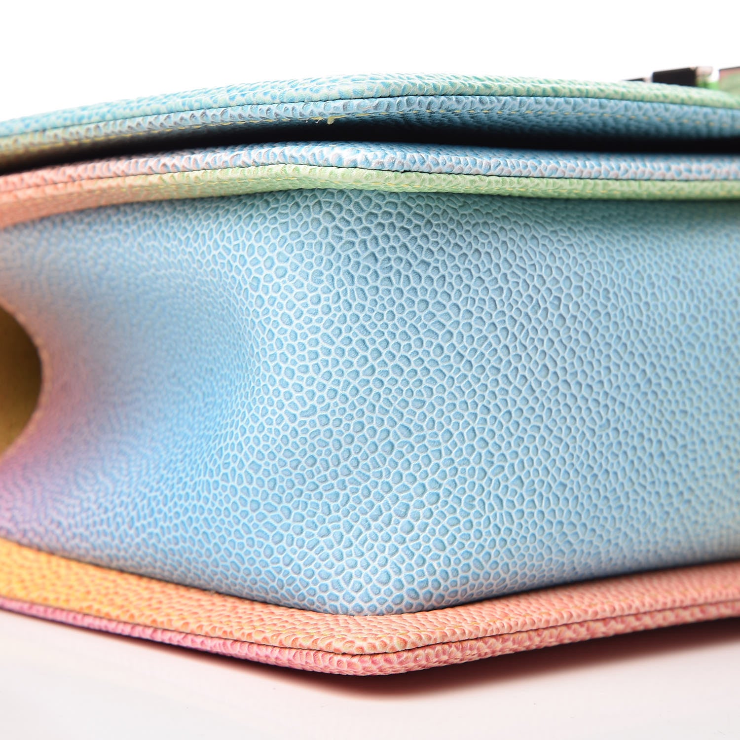 Chanel Caviar Quilted Medium Cuba Rainbow Boy Flap Multicolor 9 of 11