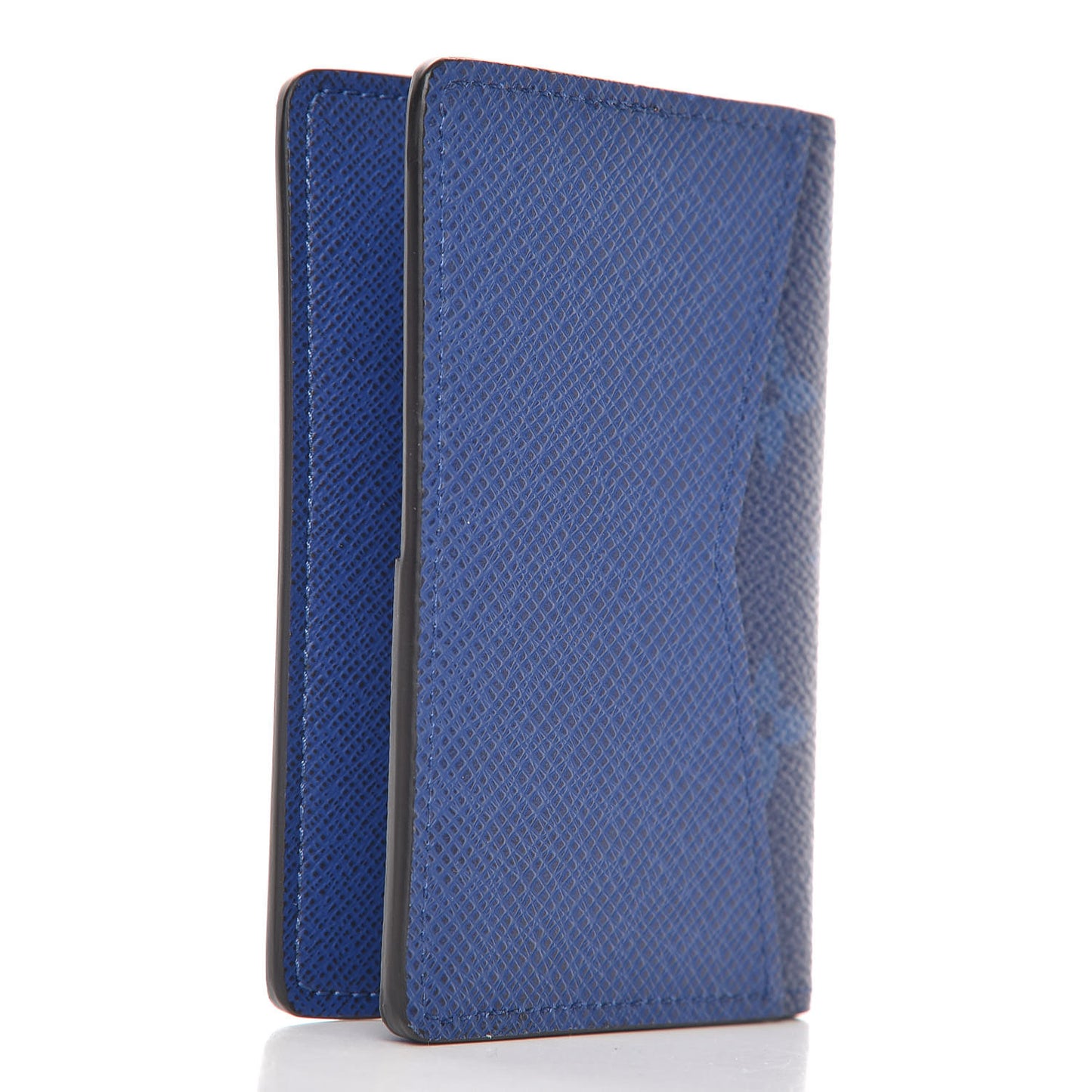 Monogram Taiga Pocket Organizer Cobalt