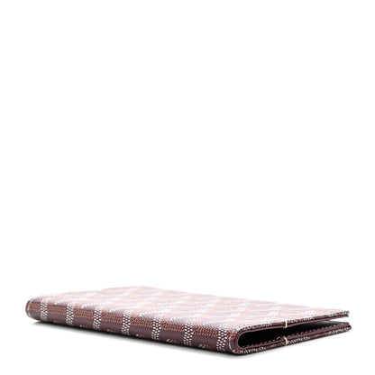 Goyard Goyardine Passport Holder Burgundy 4 of 6