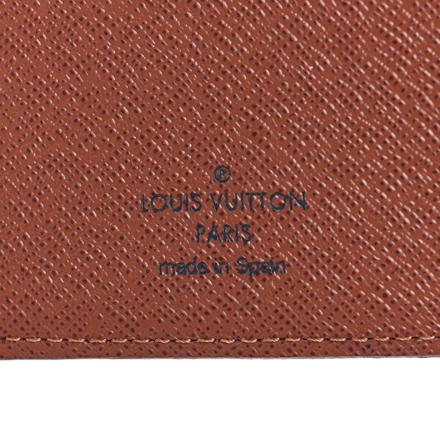 Louis Vuitton Monogram Checkbook Holder Case Wallet 5 of 7
