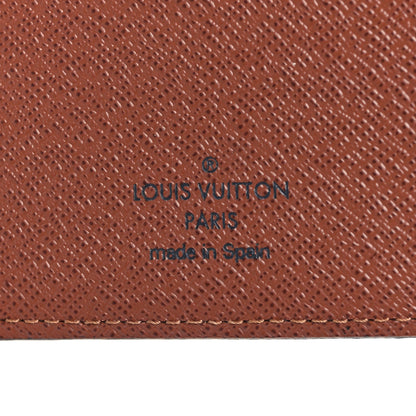 Louis Vuitton Monogram Checkbook Holder Case Wallet 5 of 7