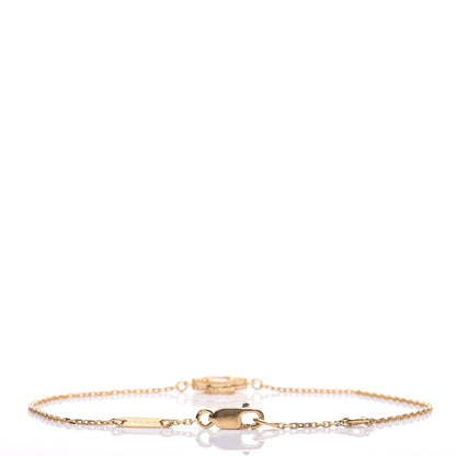 Van Cleef & Arpels 18K Yellow Gold Mother of Pearl Sweet Alhambra Bracelet 4 of 9