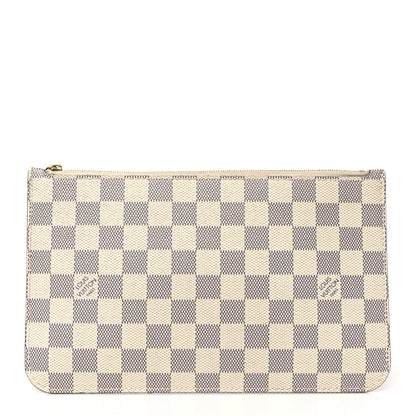 Louis Vuitton Damier Azur Braided Neverfull MM GM Pochette 1 of 9