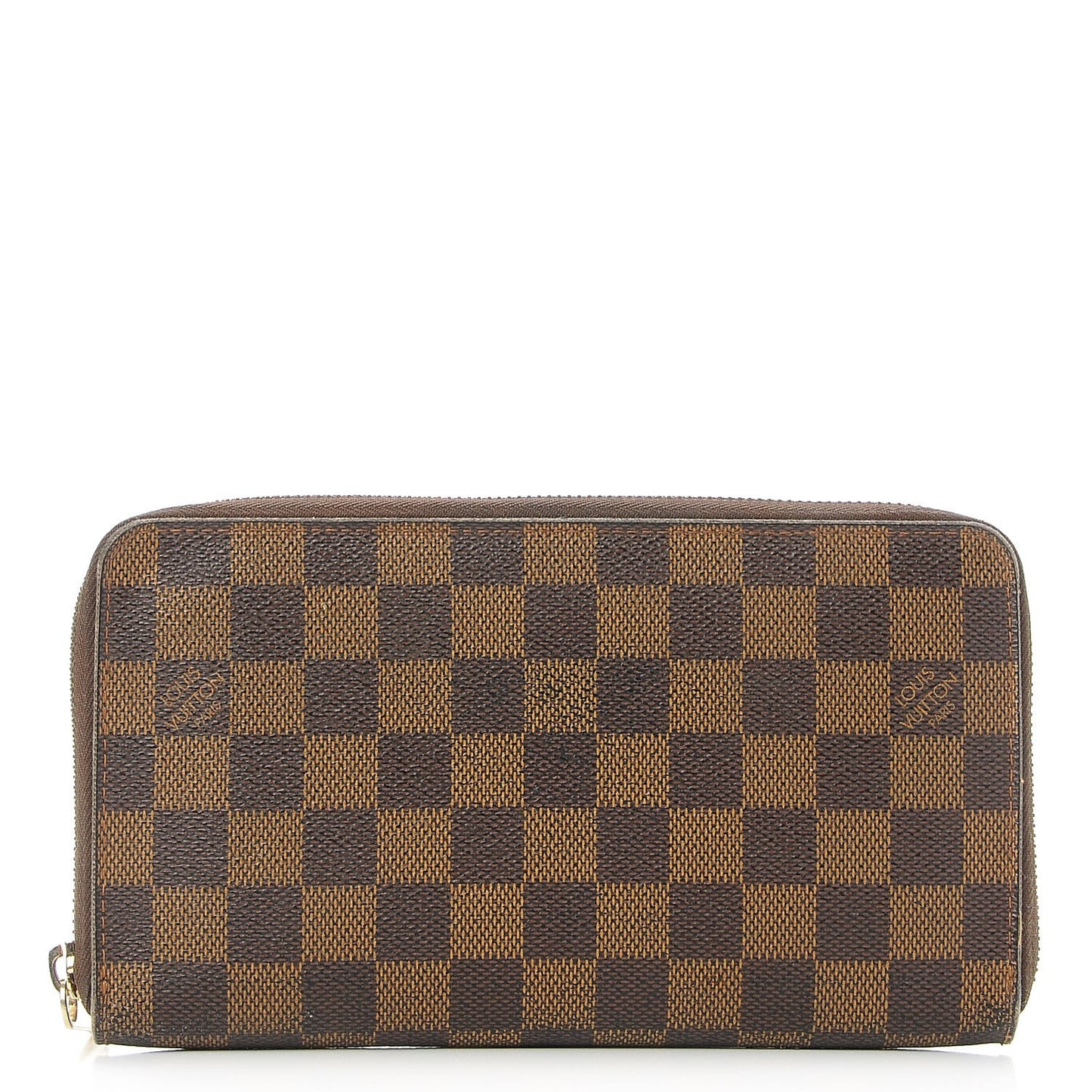 Damier Ebene Zippy Organizer Wallet