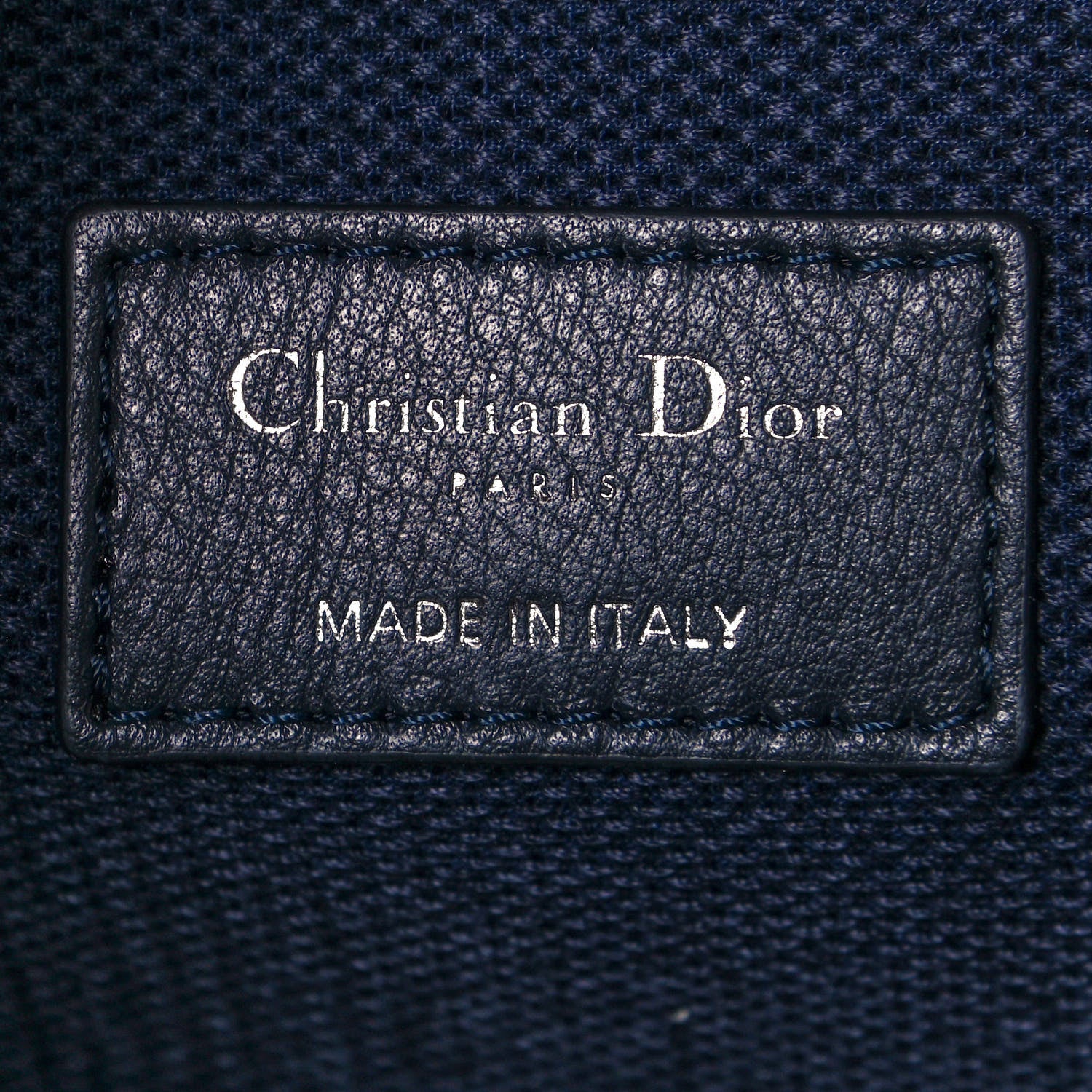 Christian Dior Canvas Embroidered Palm Tree Diortravel Vanity Case Blue Multicolor 7 of 12
