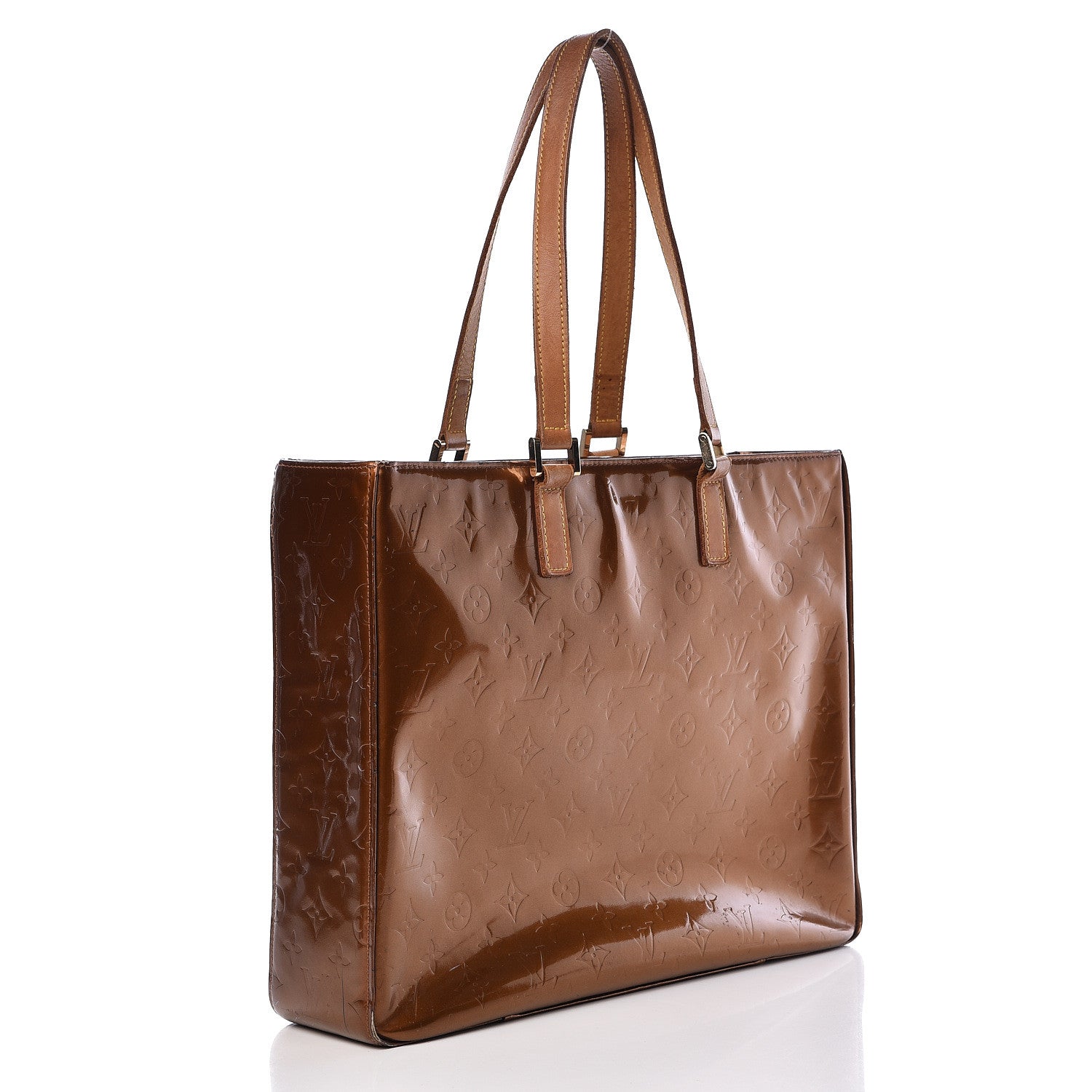 Louis Vuitton Vernis Columbus Bronze 3 of 28