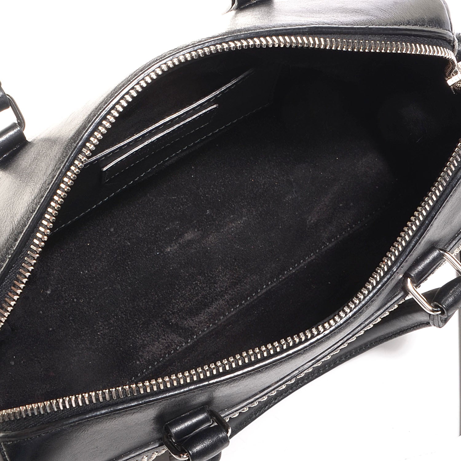 Saint Laurent Calfskin Studded Classic Baby Duffle Black 7 of 7