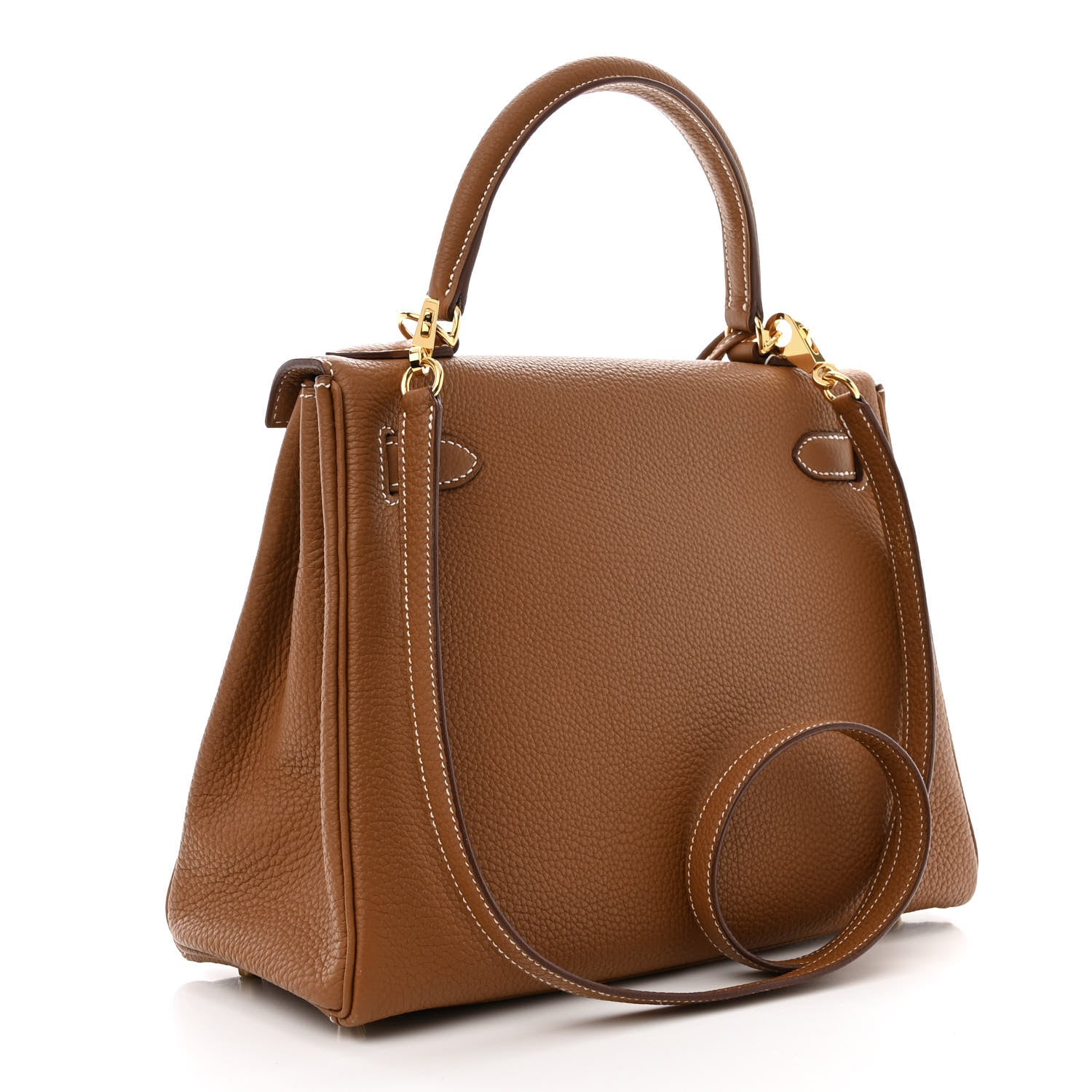 Hermes Togo Kelly Retourne 28 Gold 3 of 11