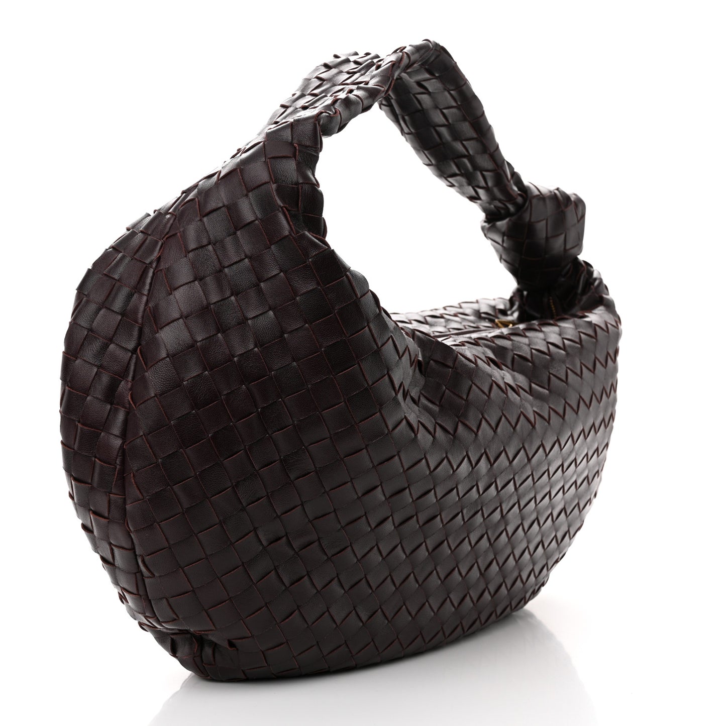 Nappa Intrecciato Medium Jodie Grape
