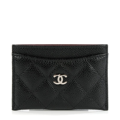 Chanel Caviar Quilted Card Holder Black 1 of 8