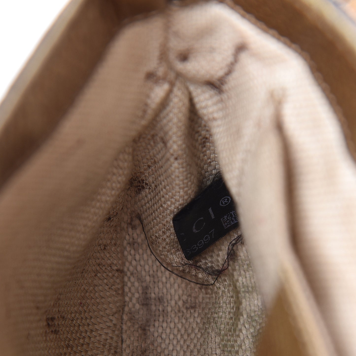 Metallic Pebbled Calfskin Small Soho Flap Crossbody Gold Ombre