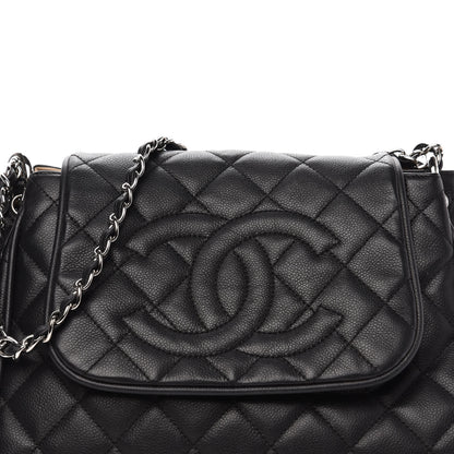 Chanel Caviar Quilted Timeless Accordion Flap Black 12 of 12