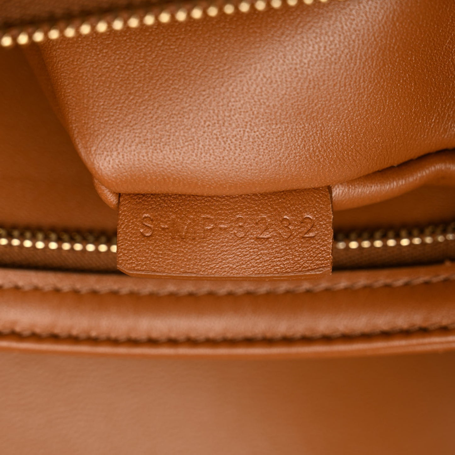 Triomphe Canvas Calfskin Medium Triomphe Bag Tan