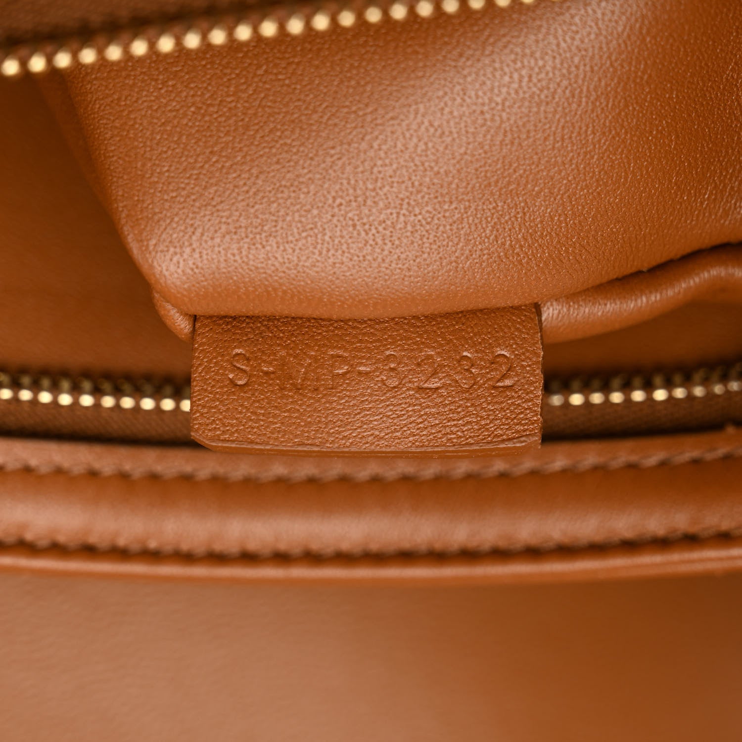 Celine Triomphe Canvas Calfskin Medium Triomphe Bag Tan 8 of 12