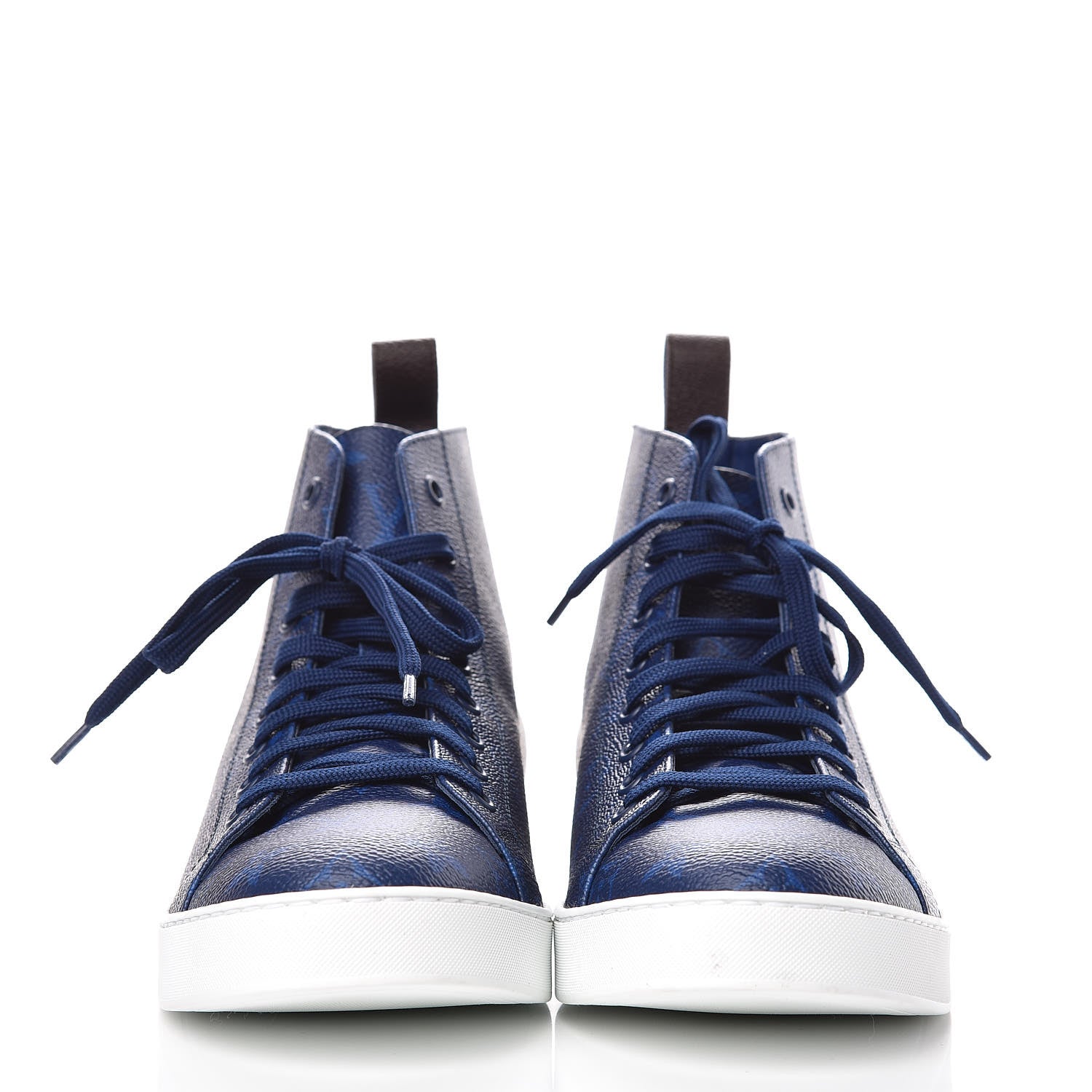 Louis Vuitton Monogram Match Up Sneakers 7 Pacific Blue 2 of 9