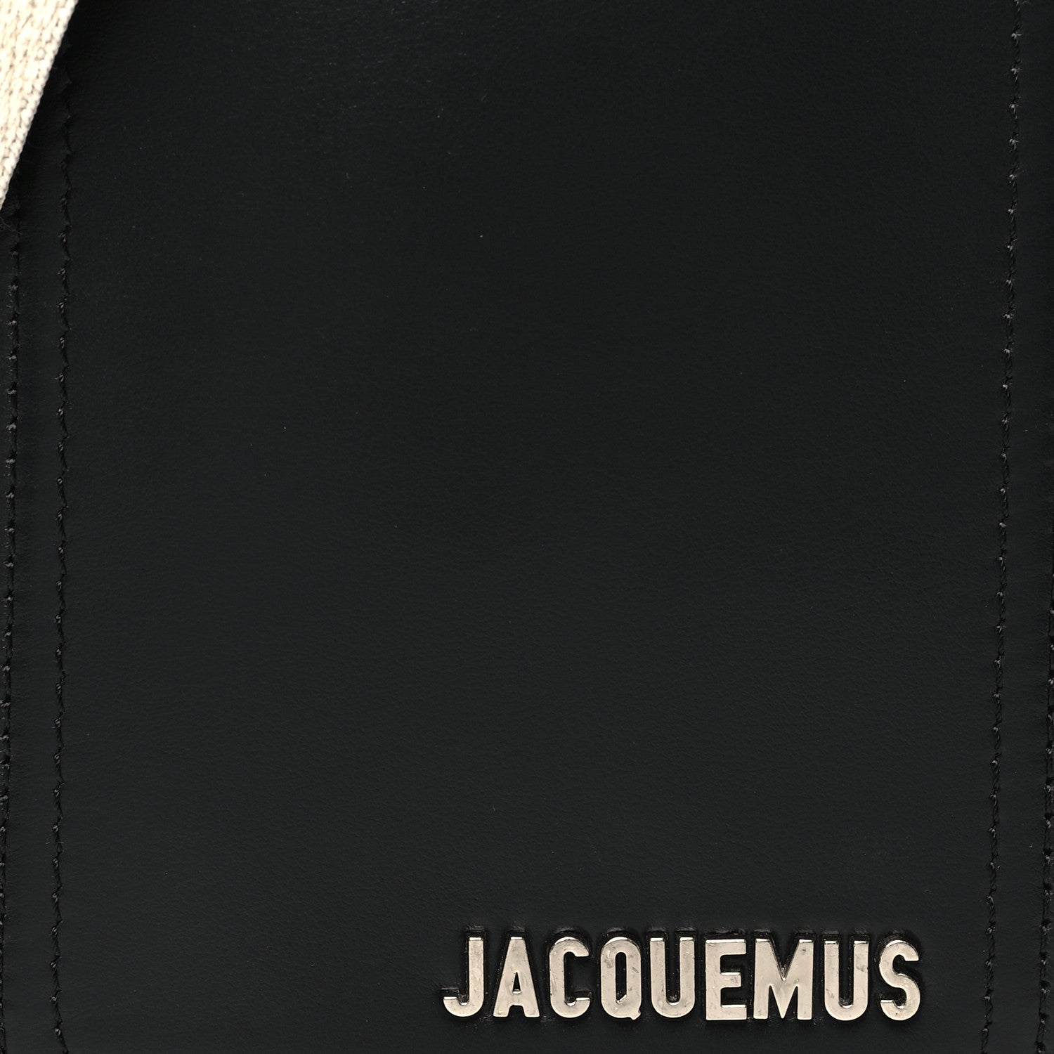 Jacquemus Smooth Calfskin Le Cuerda Vertical Black 7 of 9