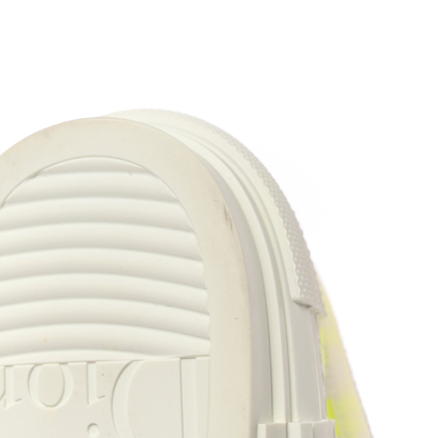 Christian Dior Technical Canvas Oblique Mens B23 Low Top Sneakers 45 Yellow 11 of 15