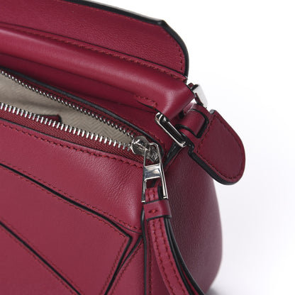 Loewe Calfskin Mini Puzzle Bag Raspberry 10 of 10